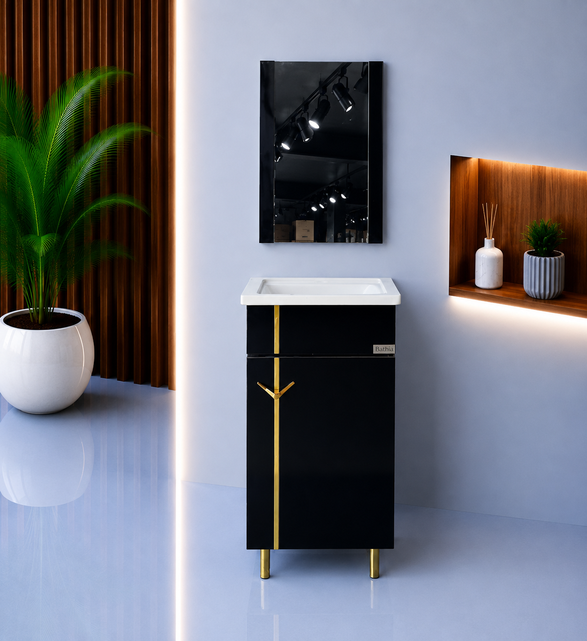 PVC Cabinet Vanity Set Img